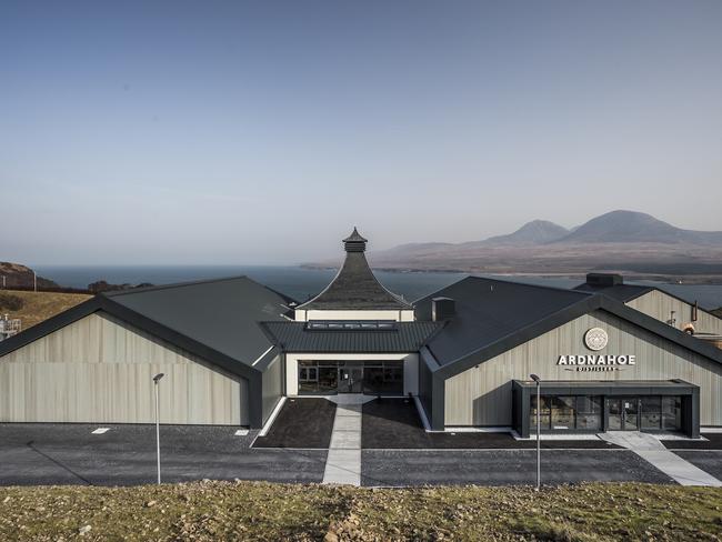 Ardnahoe Distillery on Islay, Scotland.