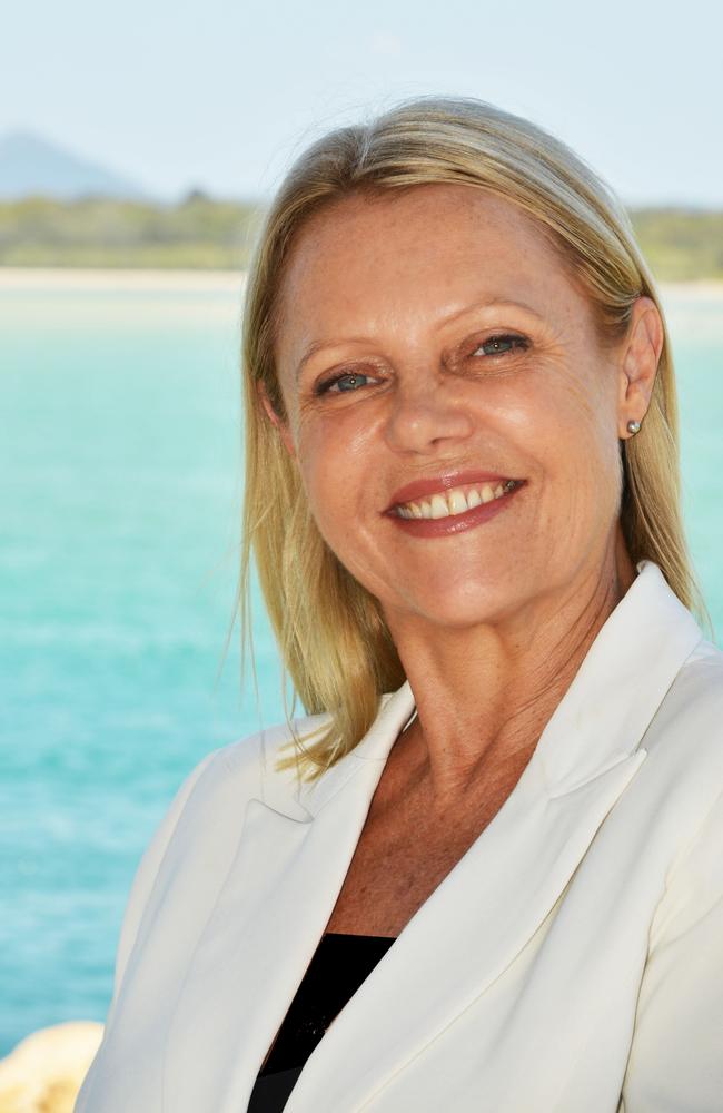 Noosa candidate Sandy Bolton.