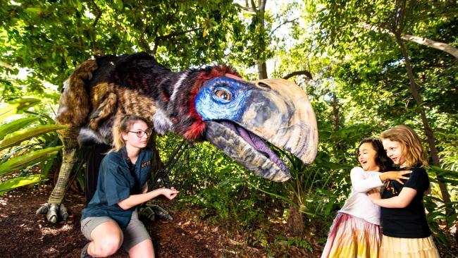 13/21
Erth’s Prehistoric Picnic
The Royal Botanic Gardens welcome a line-up of life-like dinosaurs for family friendly fun. Erth’s Prehistoric Picnic lets you pack a picnic basket and come face to face with the past.