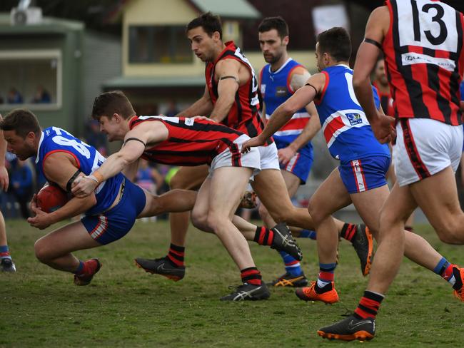 Blackburn was knocked out of last year’s flag race in extra-time in the preliminary final. Picture: James Ross/AAP