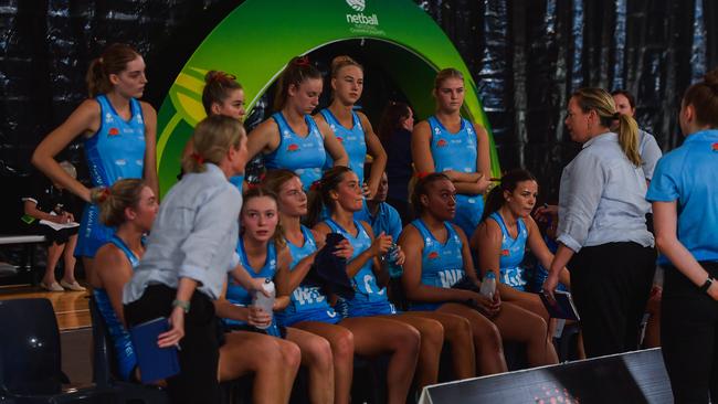 Team New South Wales at the 2023 National Netball Championships. Picture: Pema Tamang Pakhrin