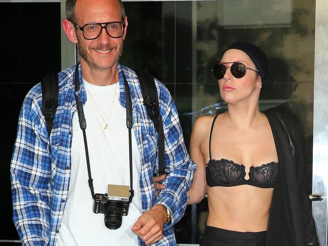 Lady Gaga with Terry Richardson.