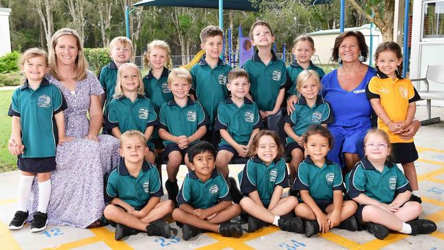 My First Year: Pacific Paradise State School Prep Rainbows. Picture: Patrick Woods.