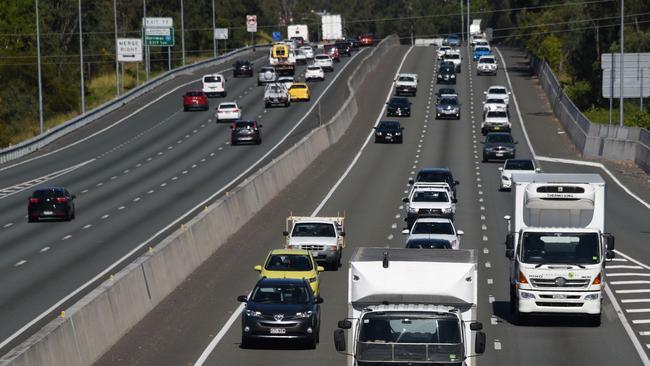 Traffic on the M1. Photo: Steve Holland/file