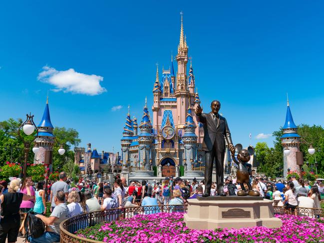 ORLANDO, FL - APRIL 03: General views of the Walt Disney 'Partners' statue at Magic Kingdom, celebrating its 50th anniversary on April 03, 2022 in Orlando, Florida.  (Photo by AaronP/Bauer-Griffin/GC Images)