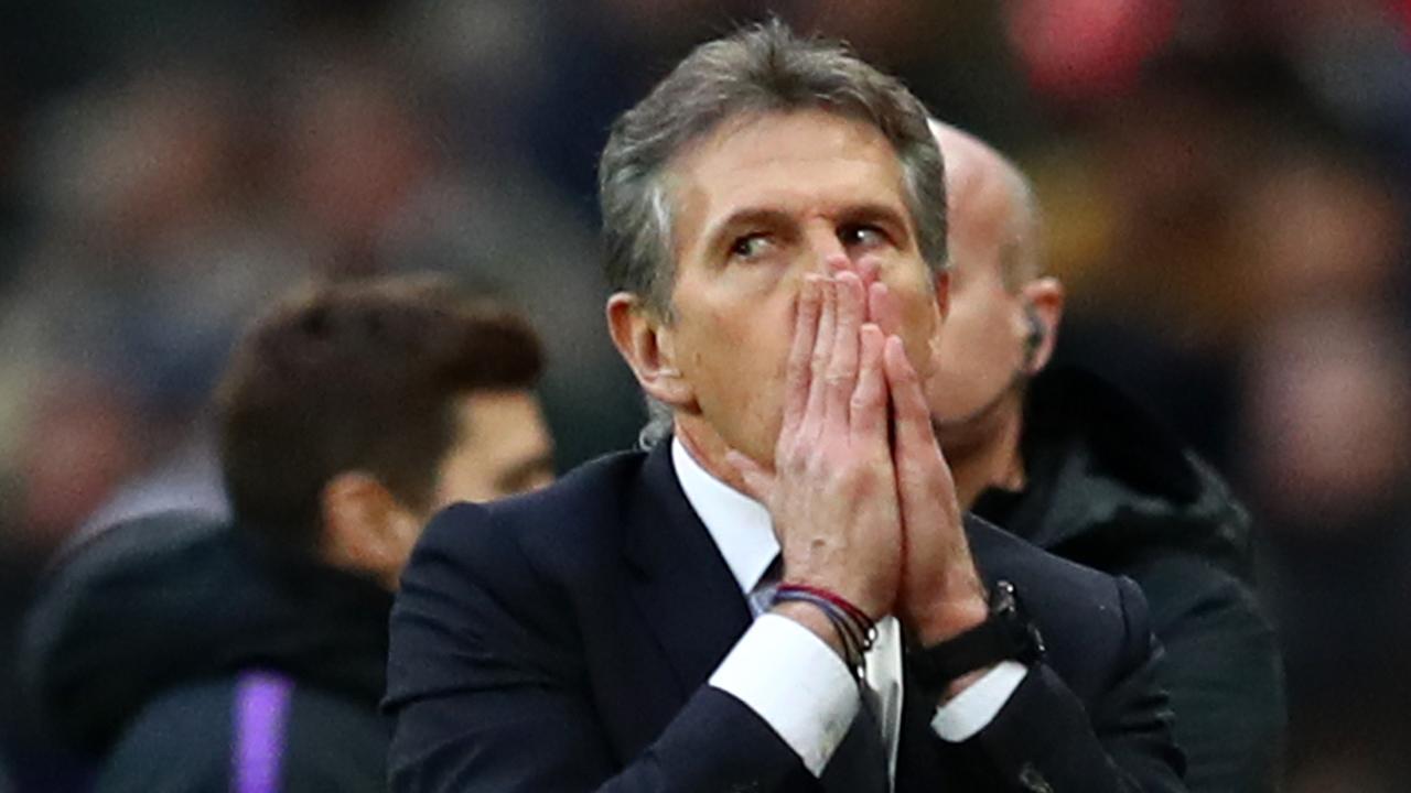 Claude Puel’s sacking was confirmed by the club on Sunday night.
