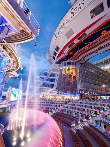 Why the captain of the world’s biggest cruise ship, Allure of the Seas ...