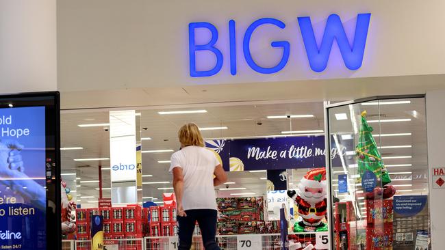 Major retailer BIG W will remain open on Australia Day. Picture: NCA NewsWire / David Geraghty