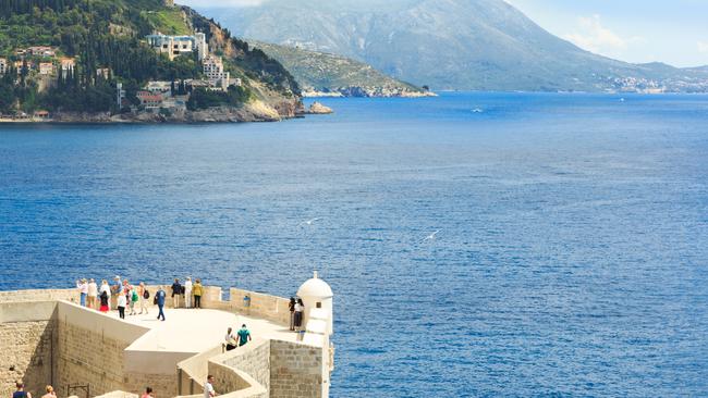 Dubrovnik’s old town tower.