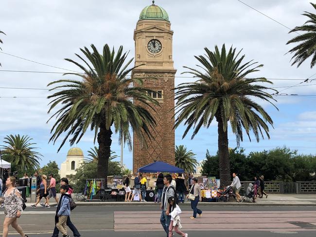 Catani Clock Tower at St Kilda Foreshore