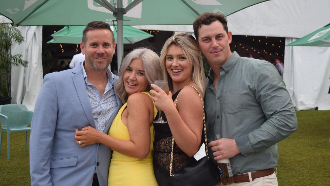 Jason, Opal, Georgia and Seamus at the 2022 Caloundra Cup. Picture: Eddie Franklin