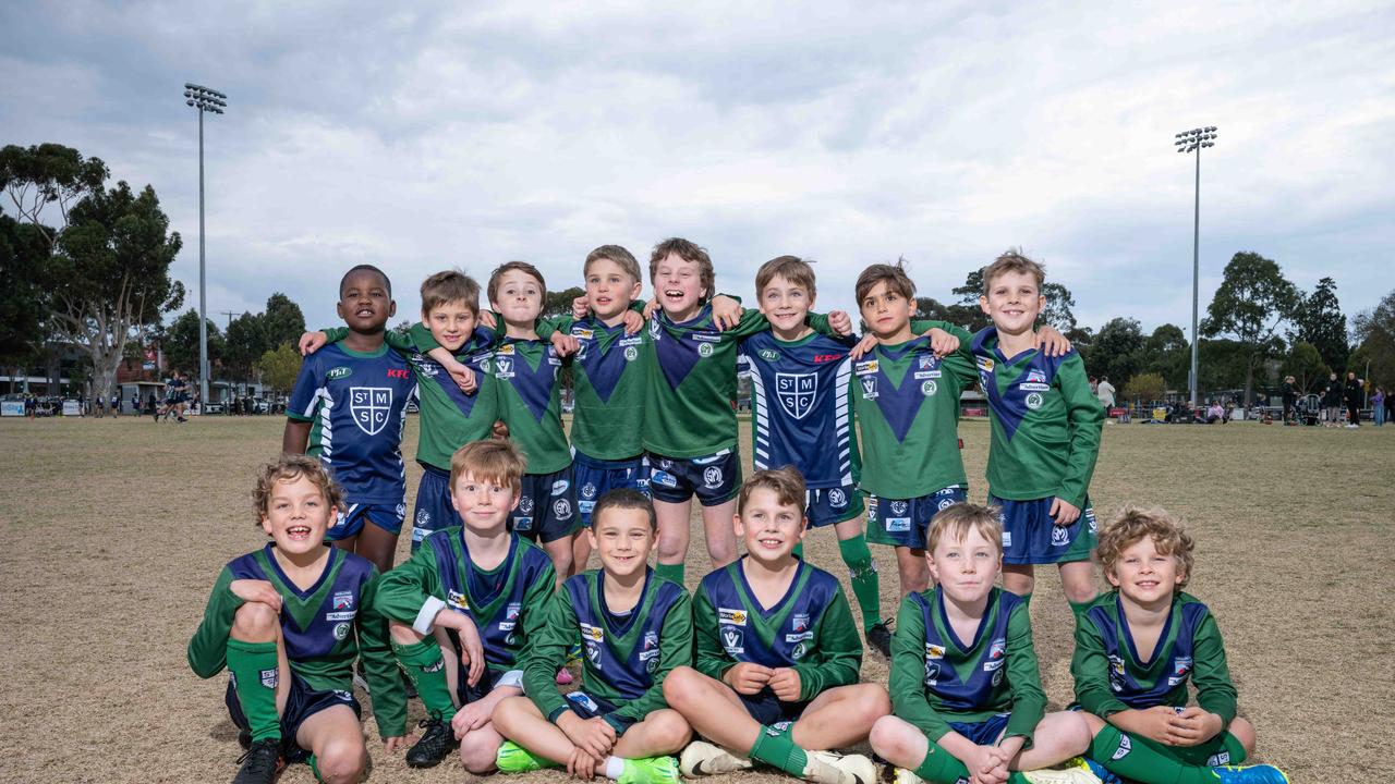 St Mary’s McMahon under-9 football team. Picture: Brad Fleet