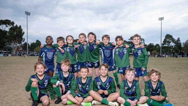 St Mary’s McMahon under-9 football team. Picture: Brad Fleet