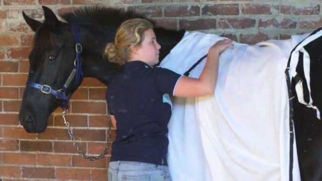 Young trainer Kelly Colledge was the winner of the newcomer award at the Godolphin Stud, Stable and Staff Awards last month after stepping up to assist Brenden Mackay, who was recovering from a brain tumour.