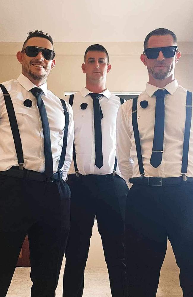 Shane arrived in Bali on Friday for his friend’s wedding the following day in which he was a groomsmen. Picture: Supplied