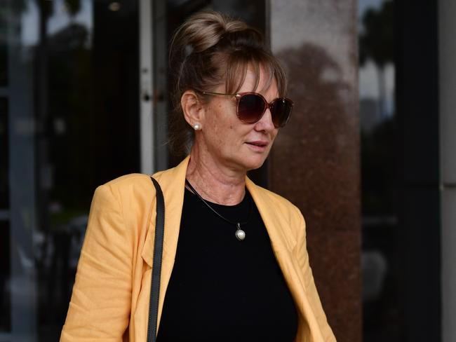 North Australian Aboriginal Justice Agency chief executive Priscilla Atkins leaving her Fair Work Federal Court compensation hearing on December 9, 2024. Picture: Zizi Averill