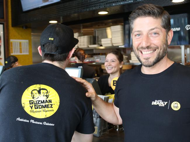 Guzman Y Gomez boss Steven Marks. Picture: Supplied via NCA NewsWire