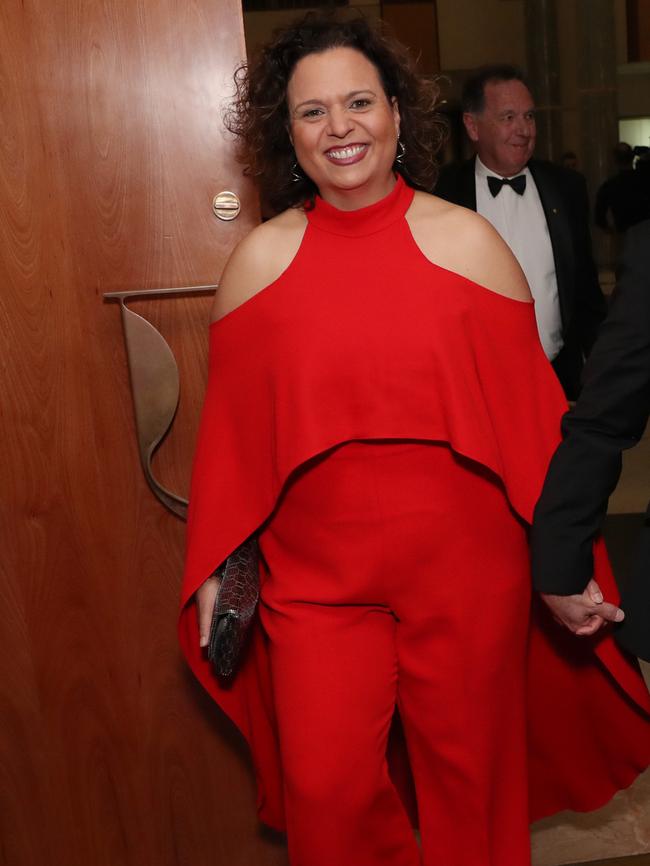 Michelle Rowland arrives at the Midwinter ball. Picture: Gary Ramage