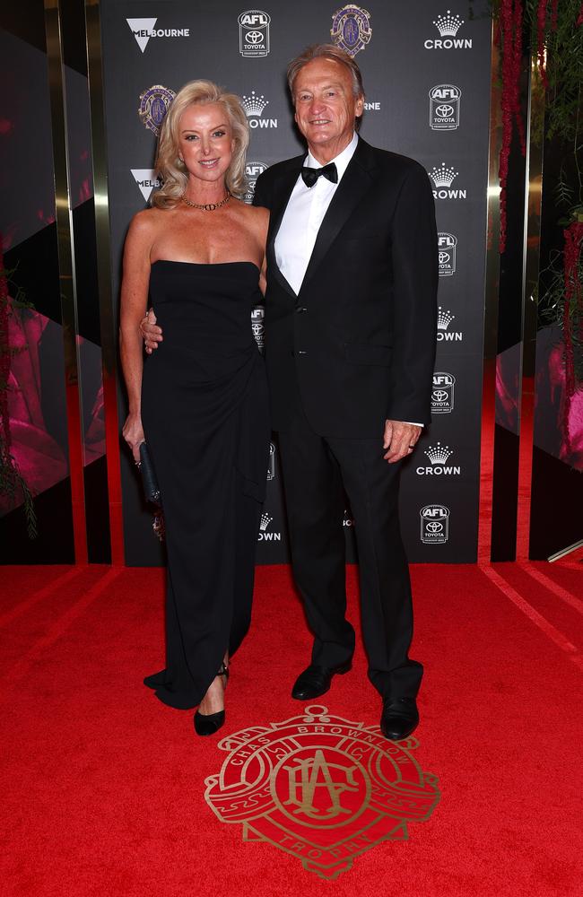 Brian Cook and Clare Schultze. Picture: Getty