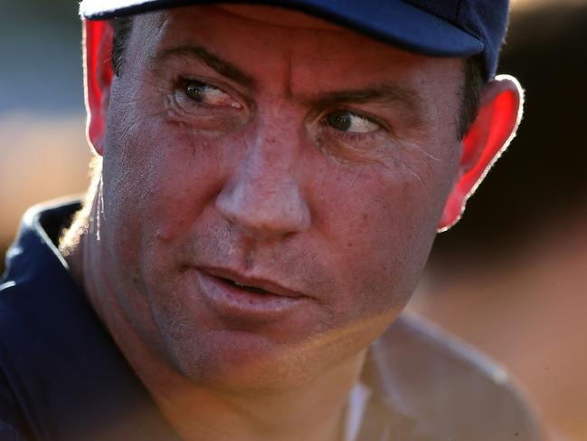 Ovens & Murray FNL, Round 3, Yarrawonga V Wangaratta, at Yarrawonga, Steve Johnson, coach, Yarrawonga Pigeons, Picture Yuri Kouzmin