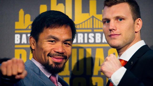 Manny Pacquiao and Jeff Horn will get it on on Sunday.