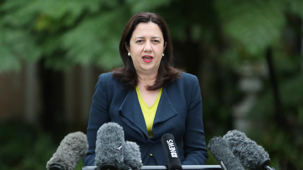 Premier Annastacia Palaszczuk defended her strong border stance. Pic Peter Wallis