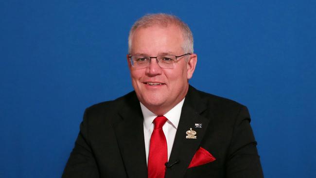 ’Scott Morrison has not had to cultivate the image of the bloke you would love to have as your neighbour. He just is, and that clearly comes across.’ Picture: Getty Images