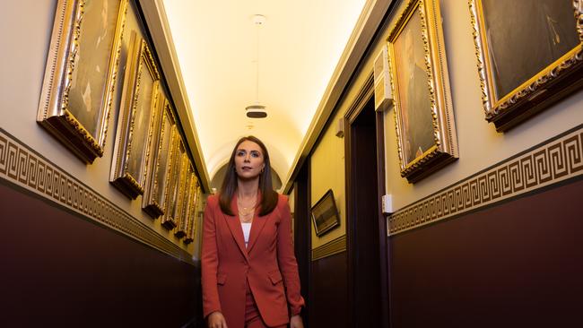 Meaghan Scanlon at Parliament. Picture: David Kelly