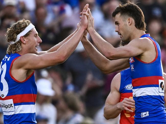 Sam Darcy’s absence hasn’t helped Naughton. Picture: Mark Brake/Getty Images