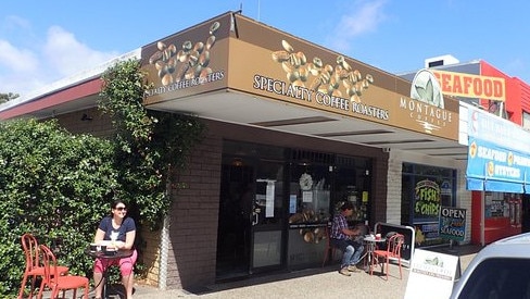 Keira Marchini has owned Montague Coffee in Narooma for five years.