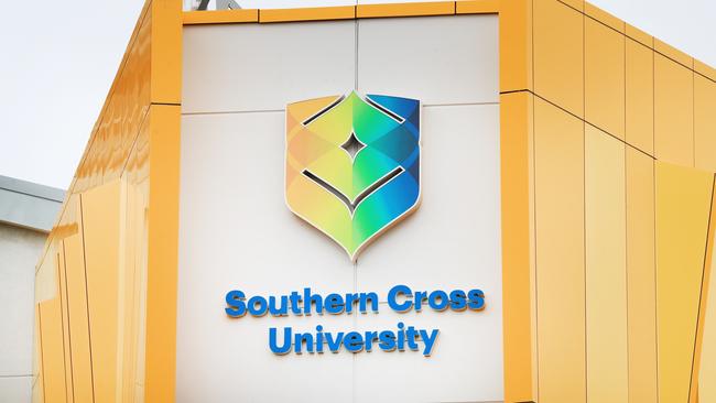 The Southern Cross University Gold Coast campus at Bilinga. Photo: SCOTT POWICK