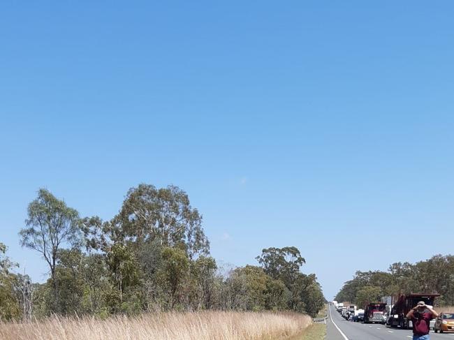 The Bruce Highway is closed after a fatal traffic crash north of Rockhampton.