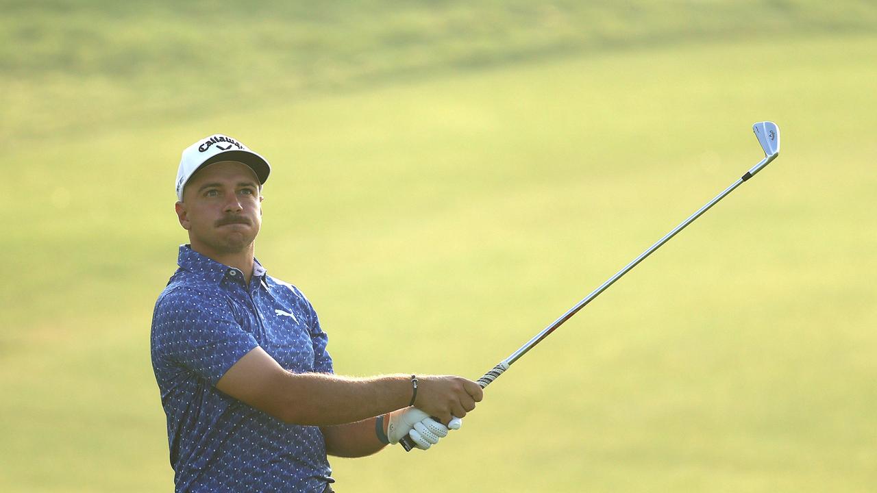 David Micheluzzi is ready for the start of the new DP World Tour season in Brisbane. Picture: Richard Heathcote/Getty Images