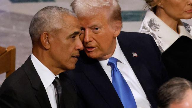 Former U.S. President Barack Obama (L) and U.S. President-elect Donald Trump. Picture: CHIP SOMODEVILLA / GETTY IMAGES NORTH AMERICA / Getty Images via AFP