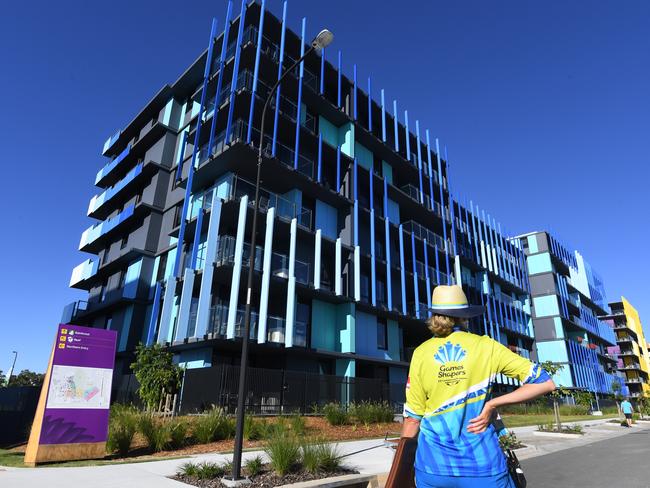 Athletes accommodation from the outside