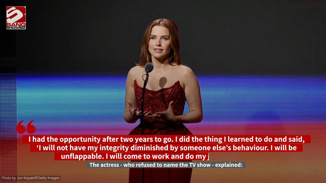 Sophia Bush recalls 'emotionally abusive' experience on TV set