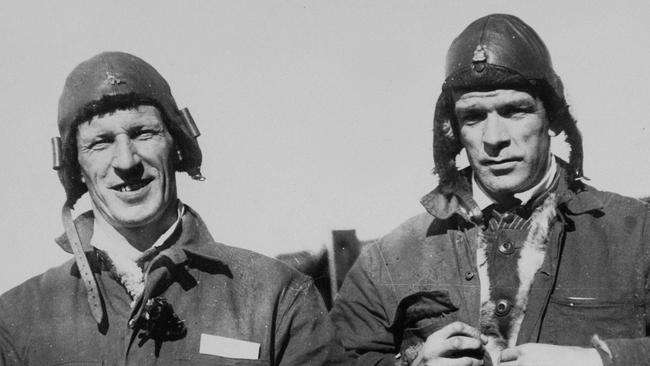 Charles Kingsford-Smith and co-pilot Charles Ulm both went down while flying over the ocean.