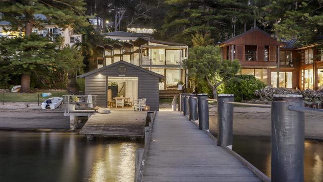 A rare waterfront home at Avalon Beach is being offered for $11.5m.