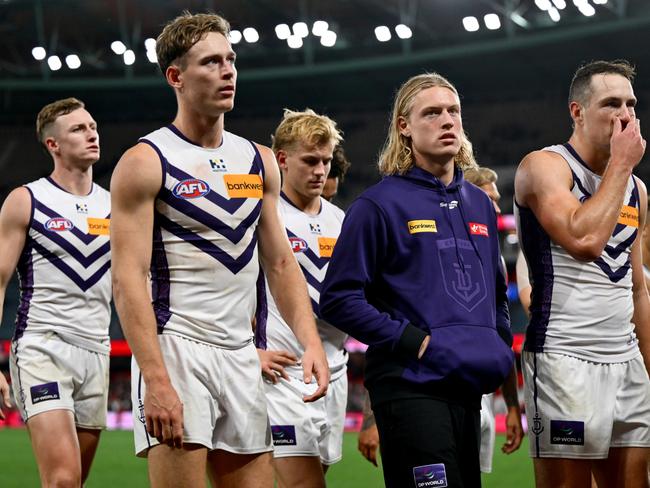Fremantle are on the verge of fixture jail. Picture: Getty Images