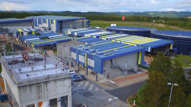 The SEQ desalination plant in Tugun. Mr Bell is suggesting a network of smaller plants on the Sunshine Coast. Photo supplied.