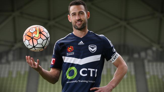 Melbourne Victory star Carl Valeri. Picture: George Salpigtidis
