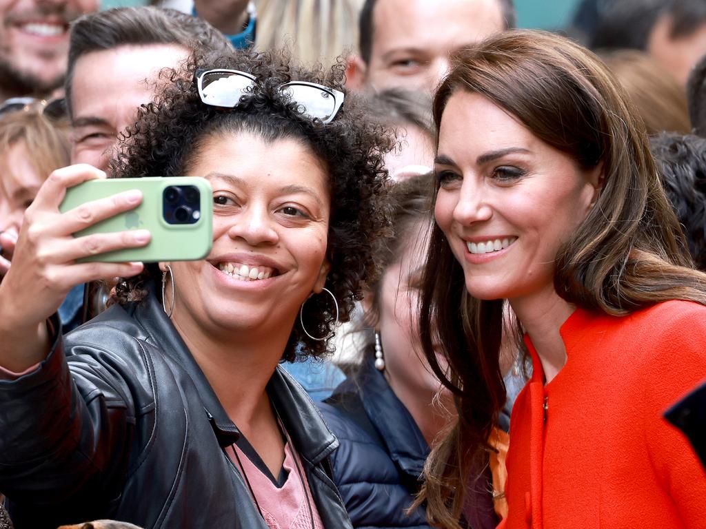 The future Queen during a visit to the Dog &amp; Duck Pub in Soho. Picture: Getty