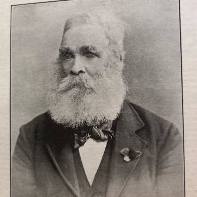 Jimmy’s great-grandpa William Hayes, who came to Australia in 1849 and built a cattle empire. Picture: SUPPLIED