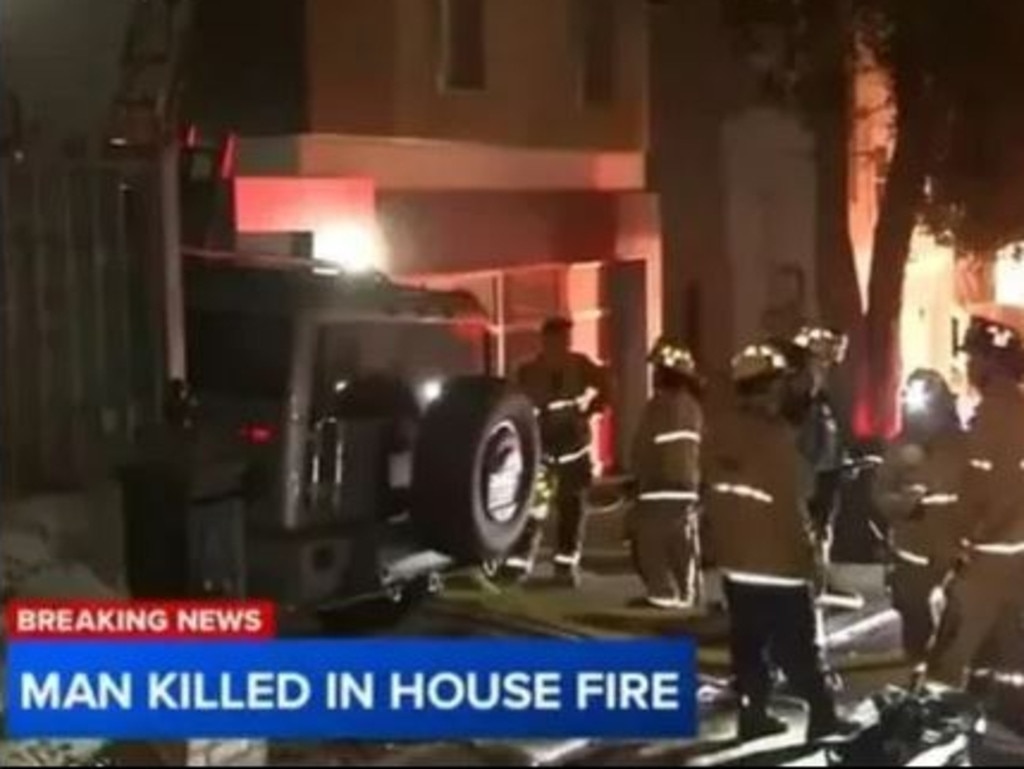 Locals were shocked at the death. Picture:ABC7/NBC.