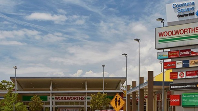 Coomera Square shopping centre.