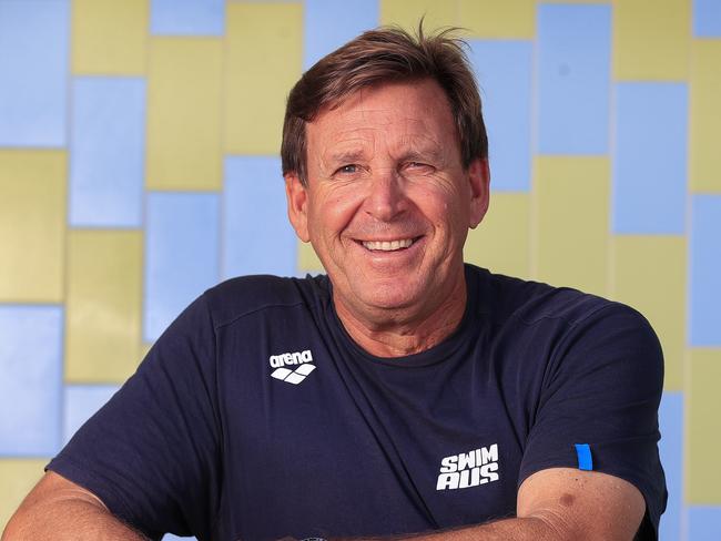 Australian swim coach Michael Kohl at the Gold Coast Aquatic Centre, Southport. Pics Adam Head