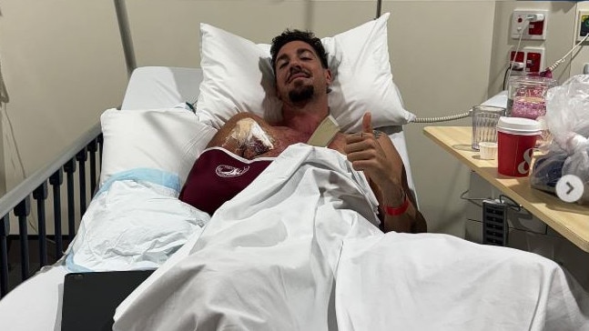 Adelaide tennis star Thanasi Kokkinakis has undergone surgery for a pec injury. Picture: Instagram