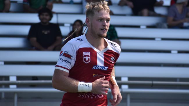Meninga Cup semi-final action between the Redcliffe Dolphins and Wynnum-Manly Seagulls. Saturday April 15, 2023.