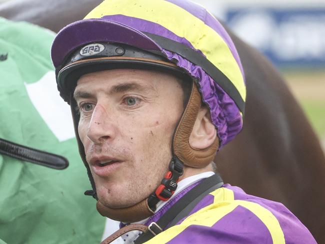 Ben Looker looks hard to beat in the TAB Jockey Challenge at Grafton. Picture: Bradley Photos