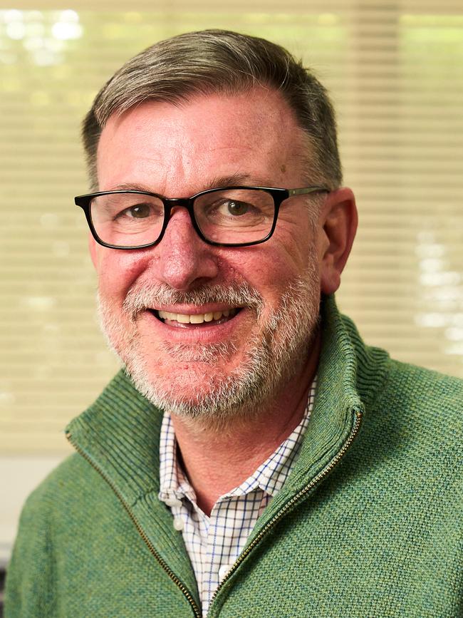 Dr Daniel Byrne at Chandler’s Hill Surgery in Happy Valley. Picture: Matt Loxton